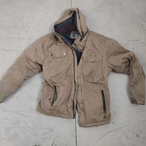 Rugged Elements Men's Khaki Outdoor Military Jacket